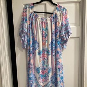 Lilly Pulitzer off the shoulder dress